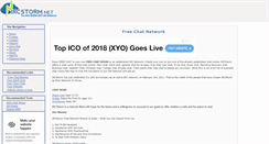 Desktop Screenshot of ircstorm.net